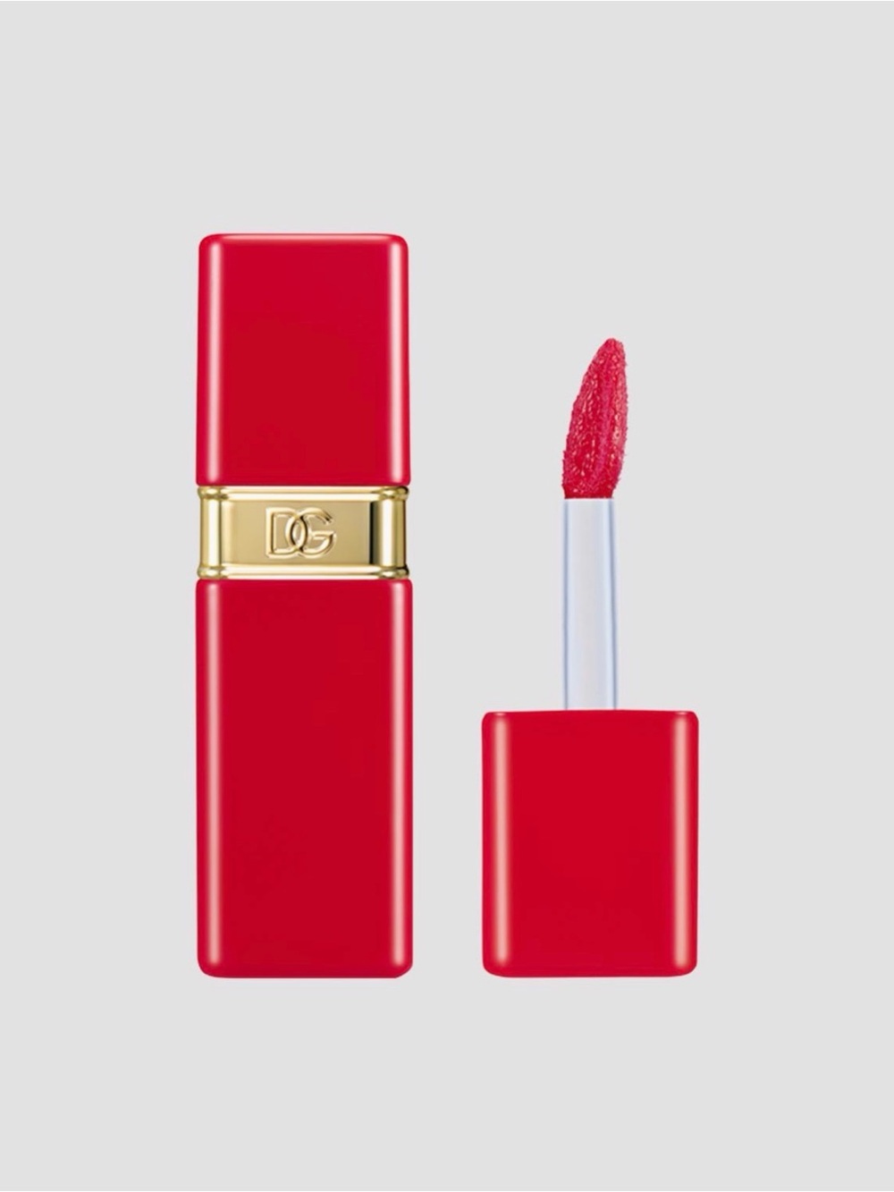 Dolce & Gabbana One Rose Dew Lip Bite Hydrating Glowy Lip Tint w cosmetic bag